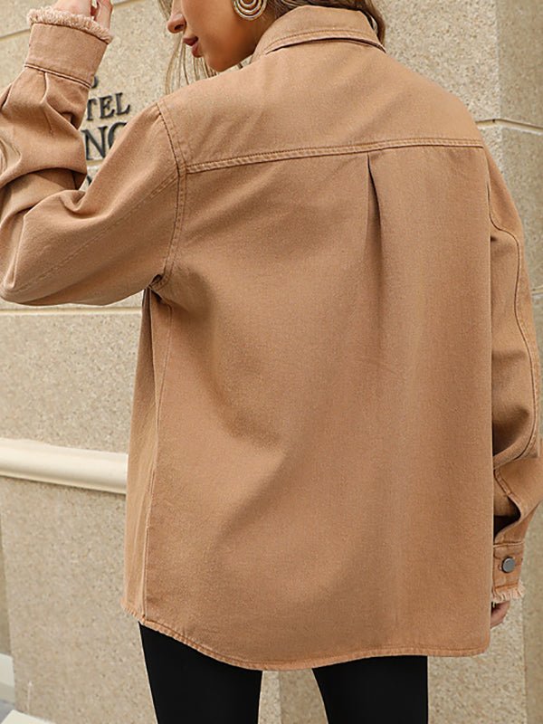 Stylish Casual Loose Denim Jacket