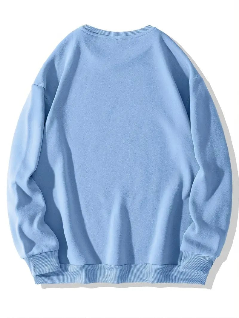 Woodland Scene Sweater, Long Sleeve Comfort Crewneck Sweater, Women's Apparel