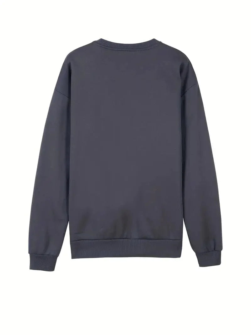 Woodland Scene Sweater, Long Sleeve Comfort Crewneck Sweater, Women's Apparel