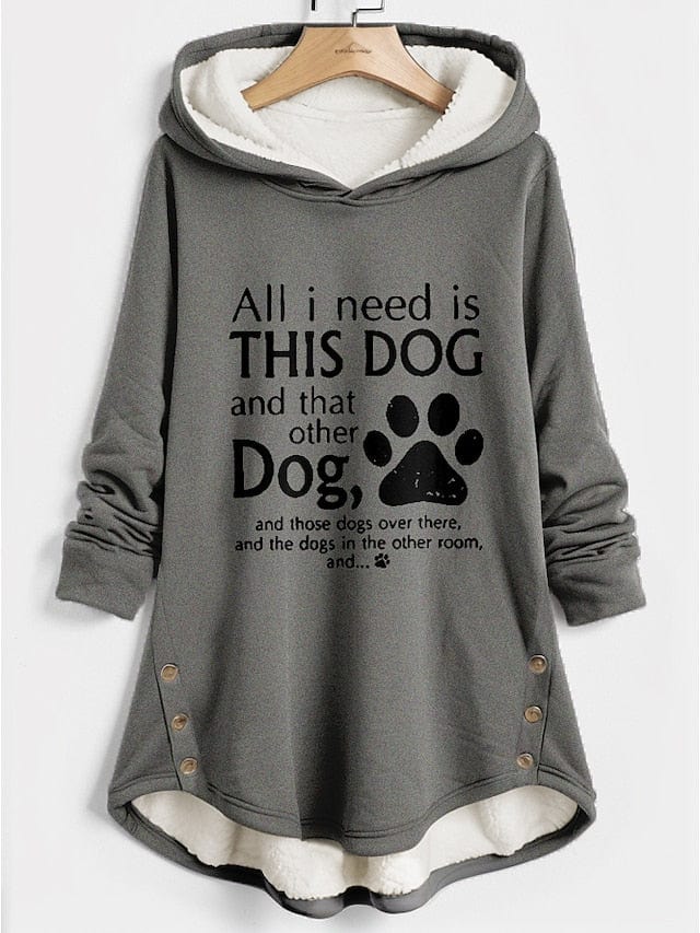 Stay Warm and Stylish Women's Sherpa Fleece Lined Hoodie Sweatshirt